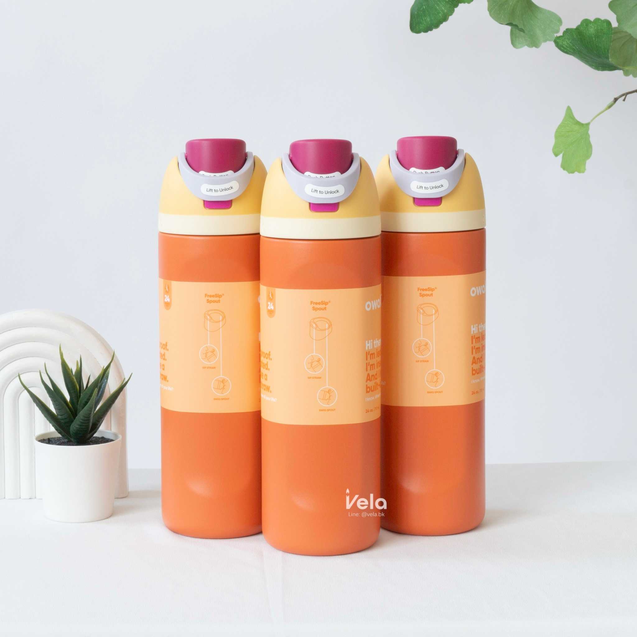 Owala FreeSip 24 oz (Citrus Crush)