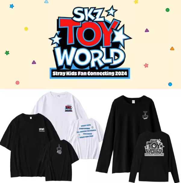 Pre-Order | เสื้อยืด StrayKids : SKZ TOY WORL