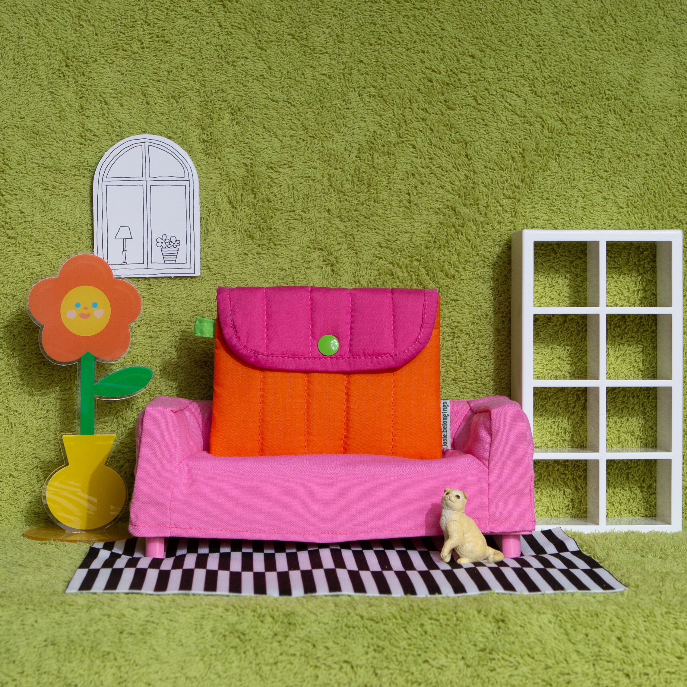 Wallet Dark Pink-Orange