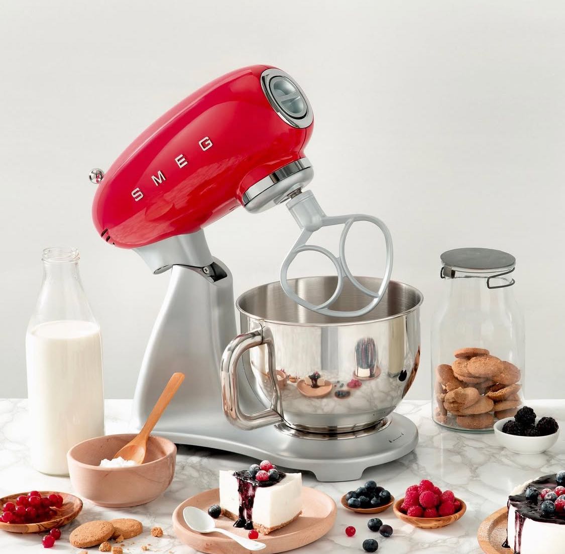  Smeg Stand Mixer Retro Style💥พรีออเดอร์⛴️