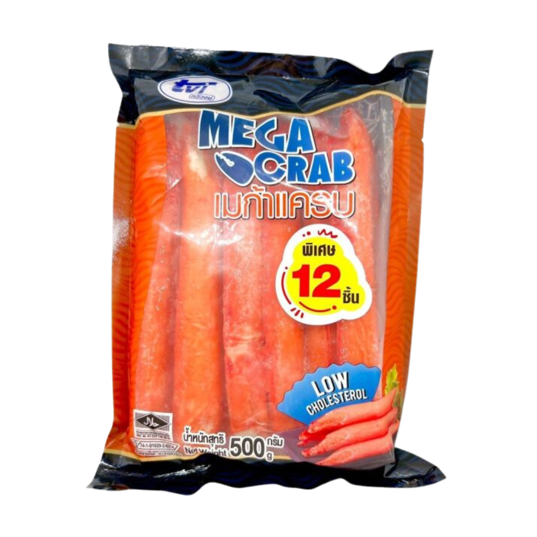 T เมก้าแครบ 500g. x 20 pack ( ส่ง 20+ 58 บาท )