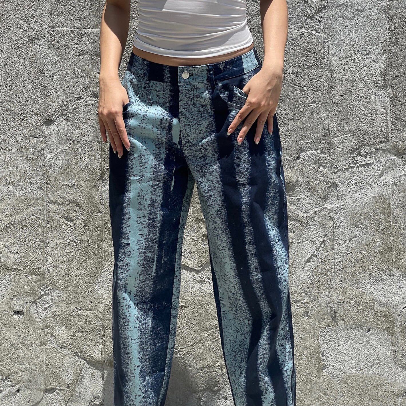SALE MIAOU ECHO PANT - TREADING BLUE