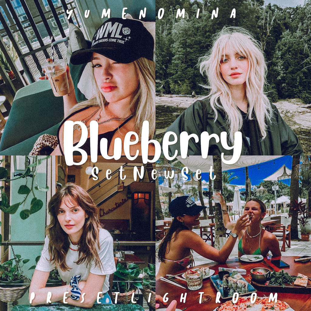 BLUEBERRY — ꒰Set NewSetสั่งซื้อแยก꒱ PRESET LIGHTROOM
