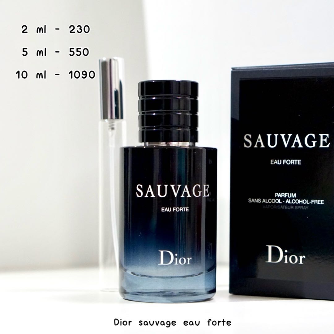 Dior sauvage eau forte
