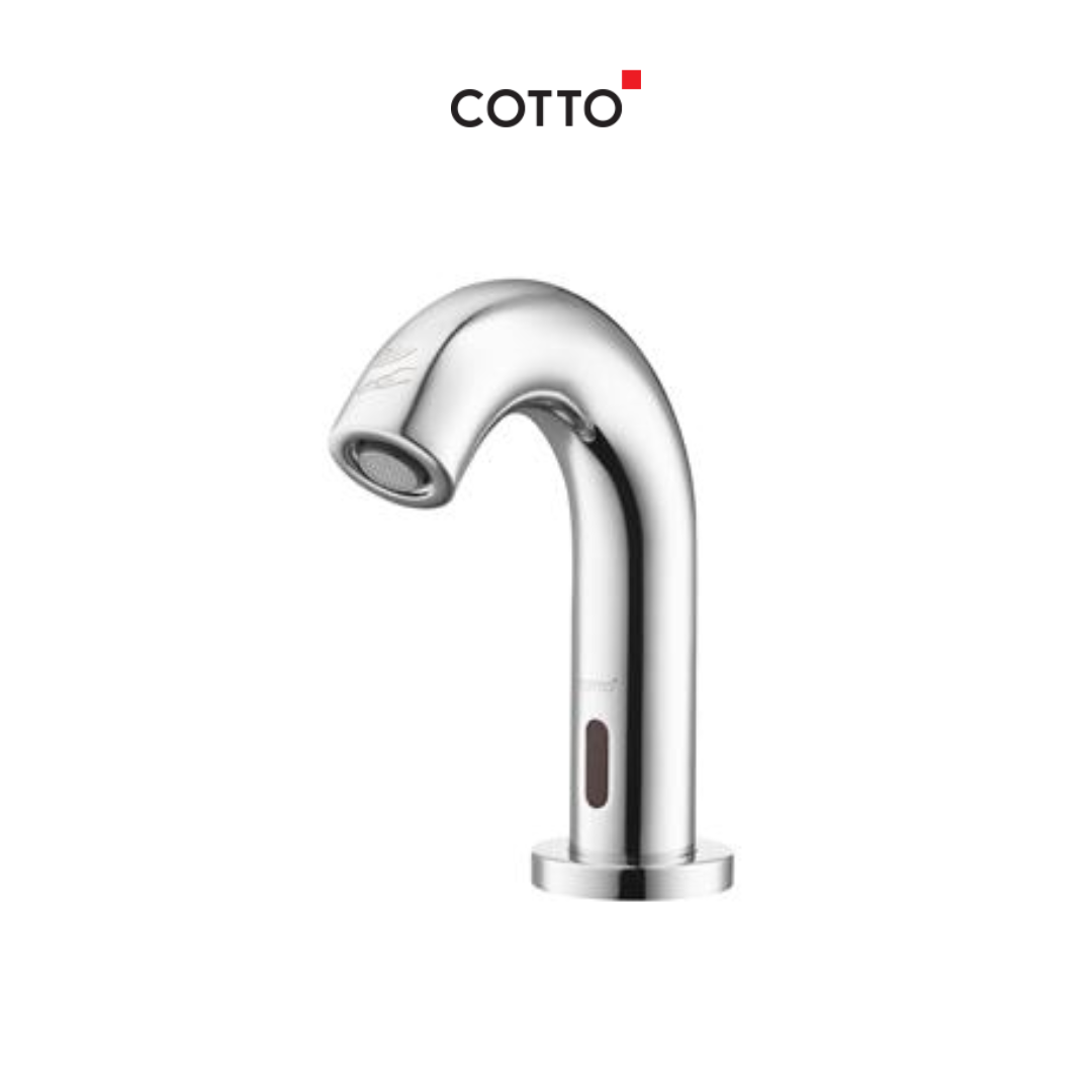 COTTO ก๊อกน้ำแบบเซ็นเซอร์ รุ่น CT4916DC ใช้ถ่าน AA 4 ก้อน