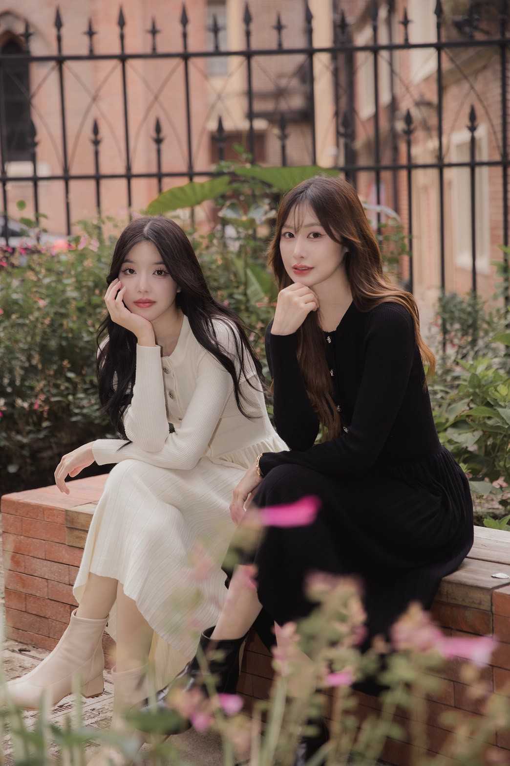 CD26 Harmonie Knit Dress เดรสไหมพรมMidi Dress ทรงเข้ารูปแบบมินิมอล