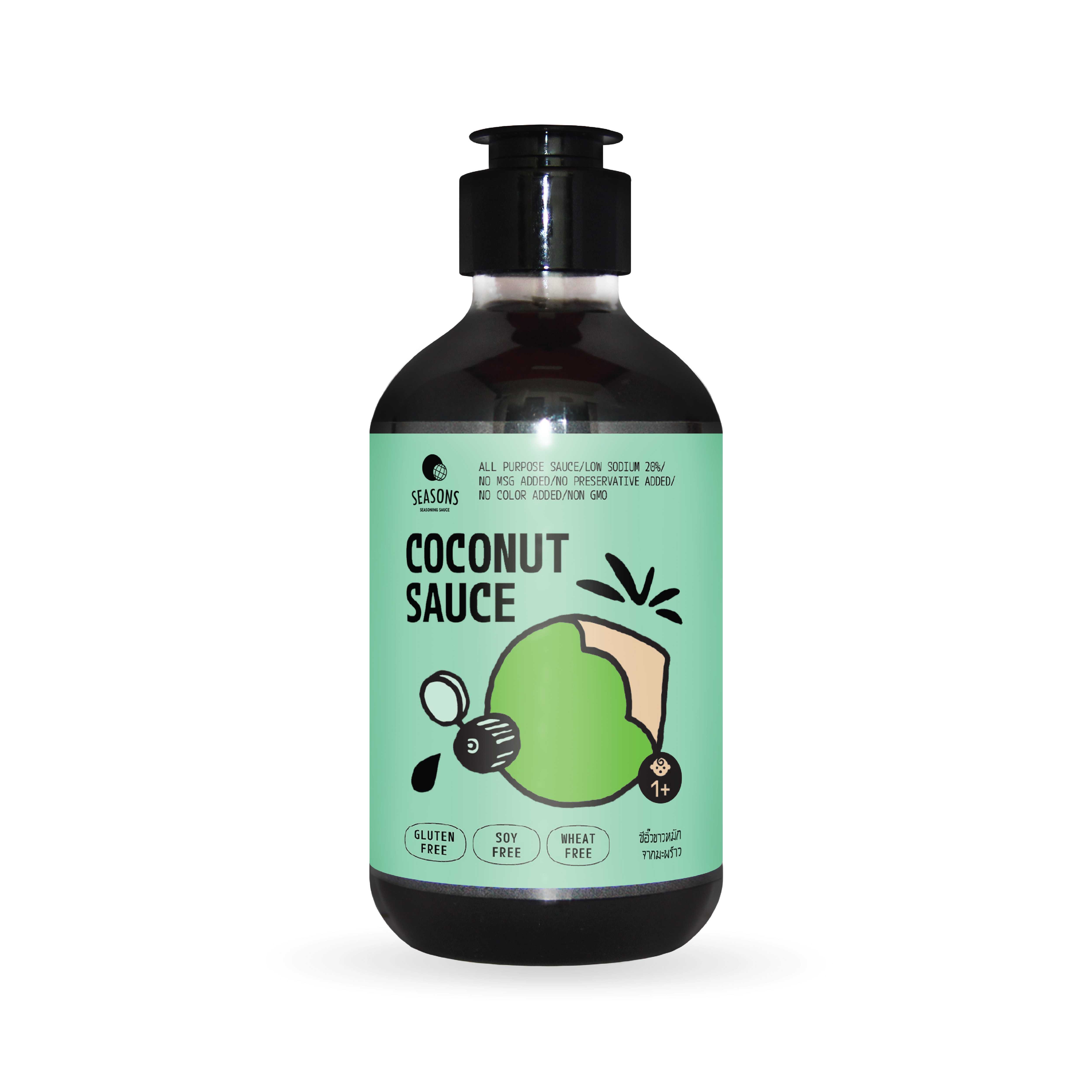 Coconut Thin Soy Sauce - ซีอิ๊วขาวหมักจากมะพร้าว (300ml)
