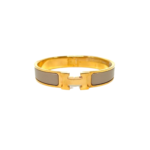 Hermes Clic clac h gm marron rghw