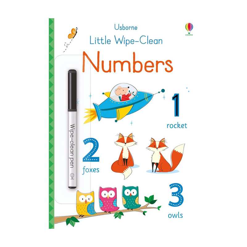 Usborne books Little Wipe-Clean - Numbers