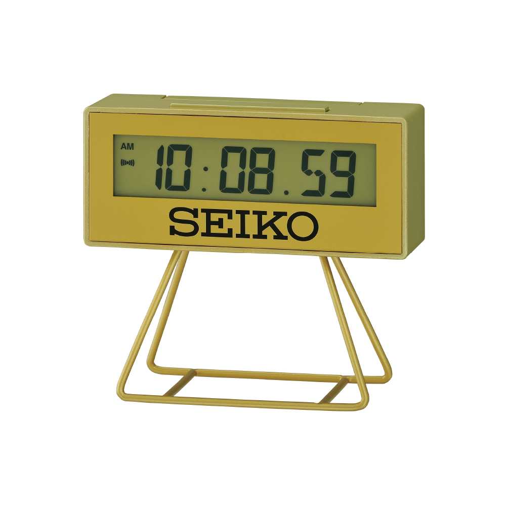 SEIKO CLOCKS นาฬิกาดิจิตอล รุ่น QHL062G ขนาด 3.7X4.2 นิ้ว