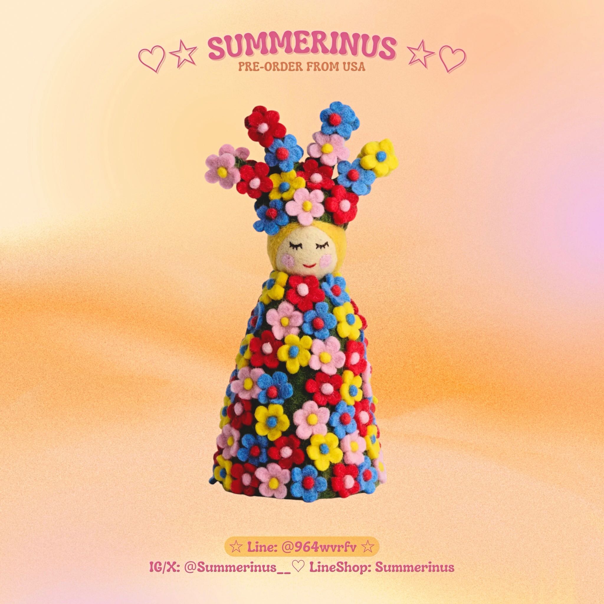 Midsommar 🌞 May Queen Tree Topper