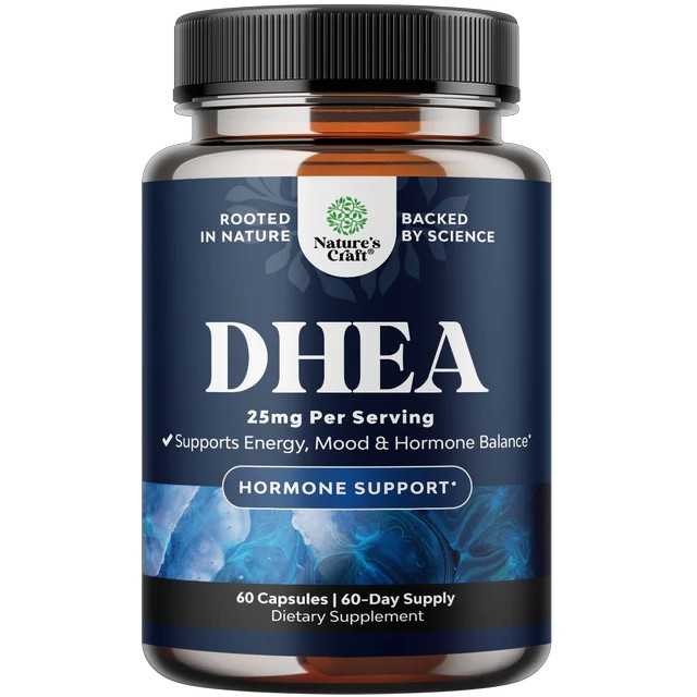 EXP 02/27 DHEA 25 mg 60 capsule