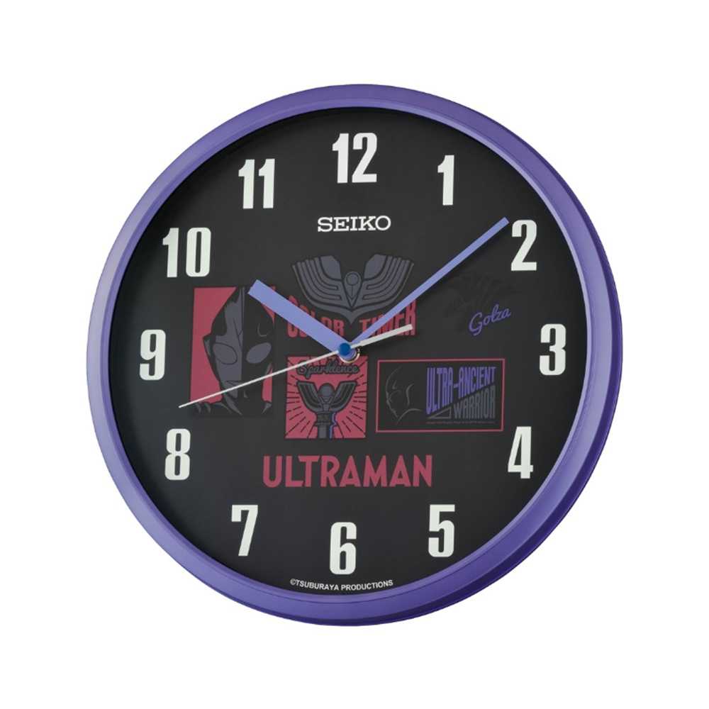 SEIKO CLOCKS Ultraman นาฬิกาแขวน Ultraman รุ่น QHA902L ขนาด 12 นิ้ว