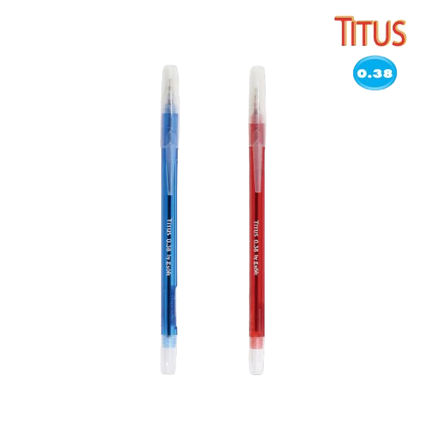 ปากกาลูกลื่นเจล TITUS 0.38 g'soft gsoft-TITUS