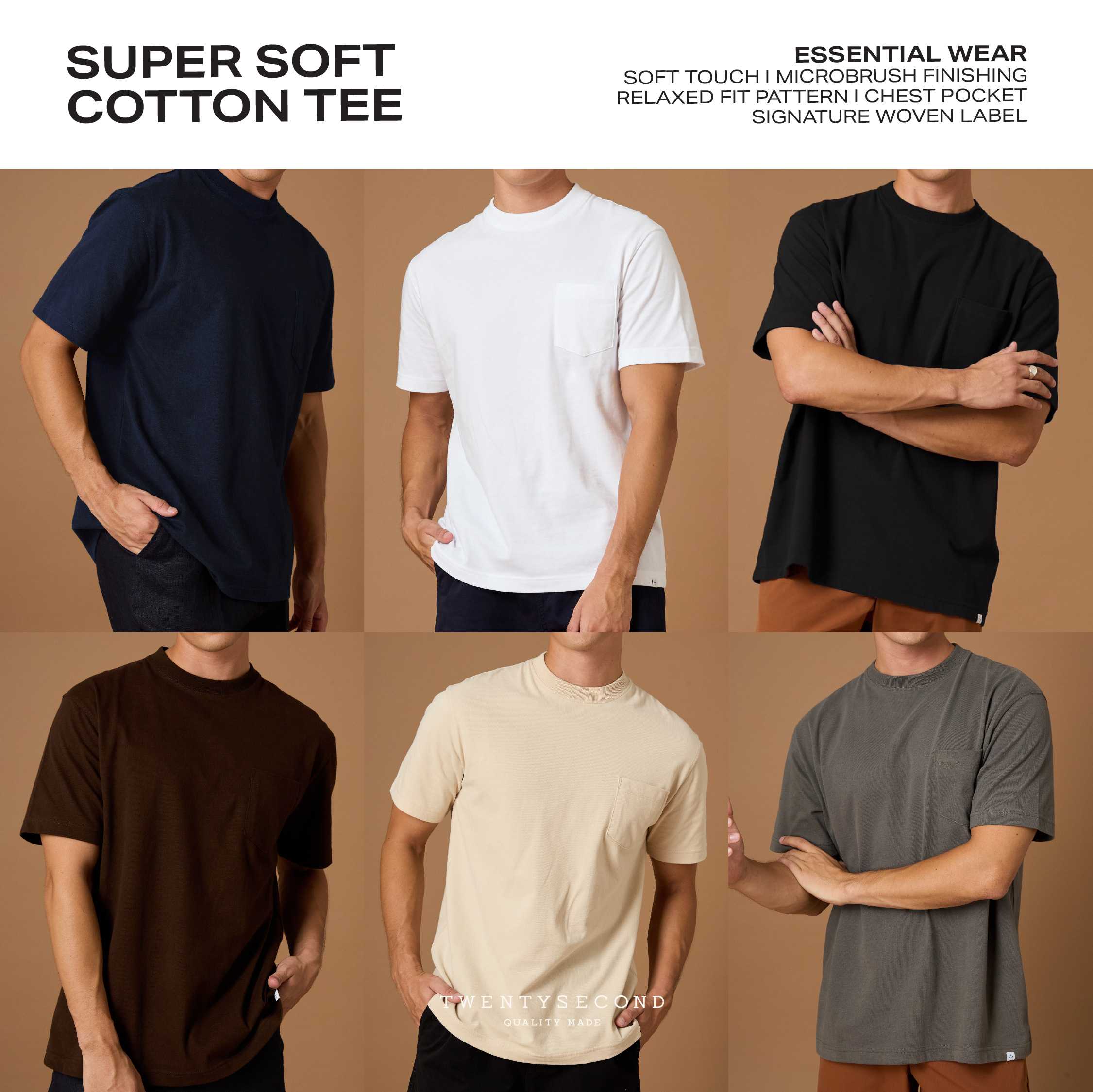 SUPER SOFT COTTON TEE ll