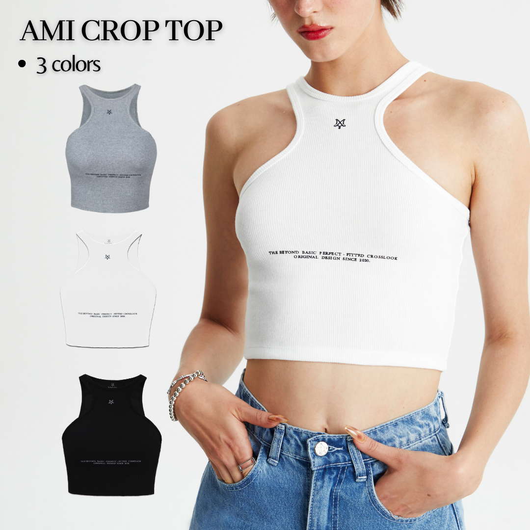 Merge Official - Ami Crop Top 3 Colors (พร้อมส่ง)