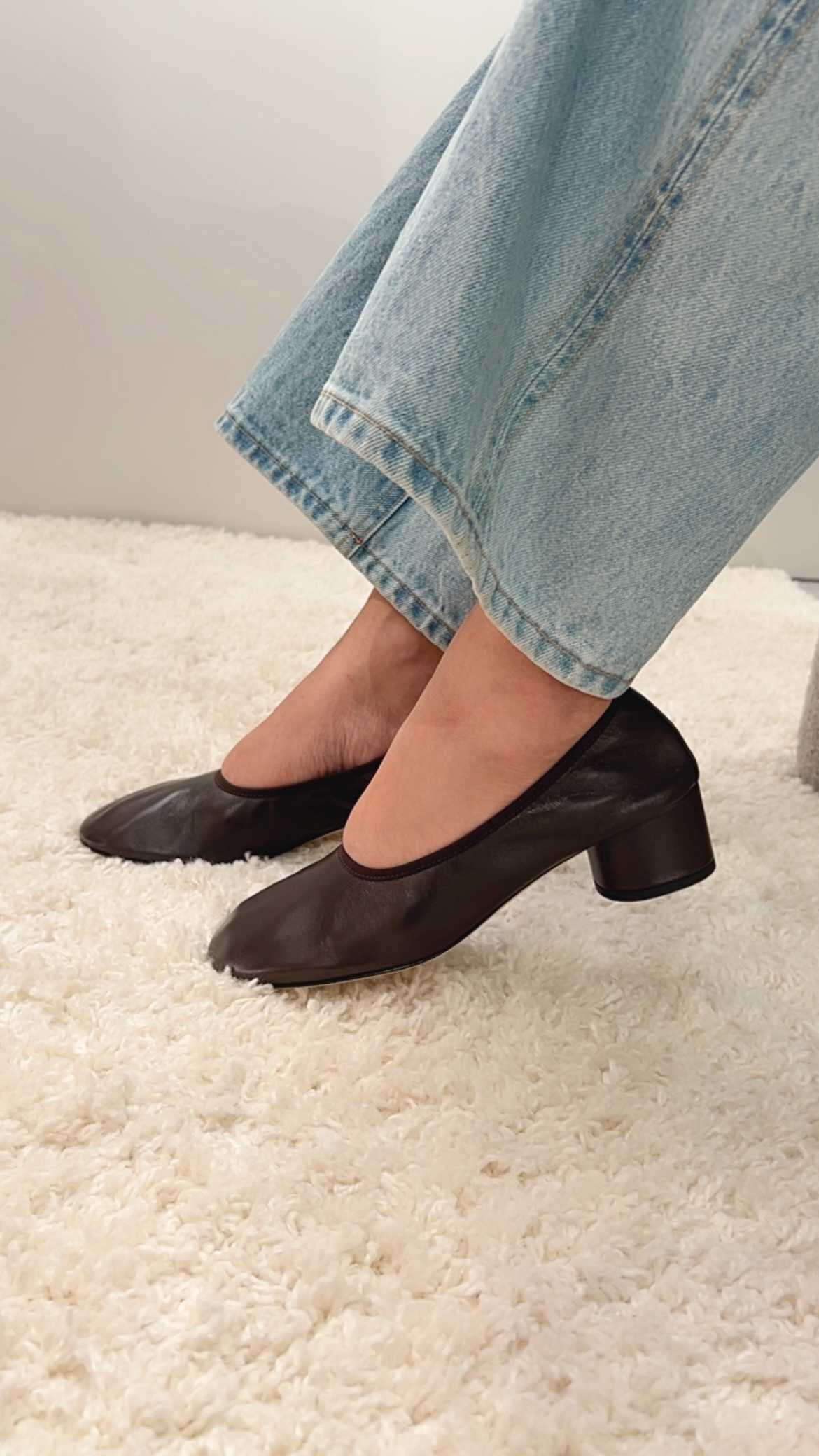 Dear Frances Balla Pump Scrunch - Espresso