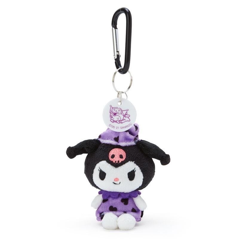 Sanrio Carabiner Mascot Holder - Kuromi (Pajamas)