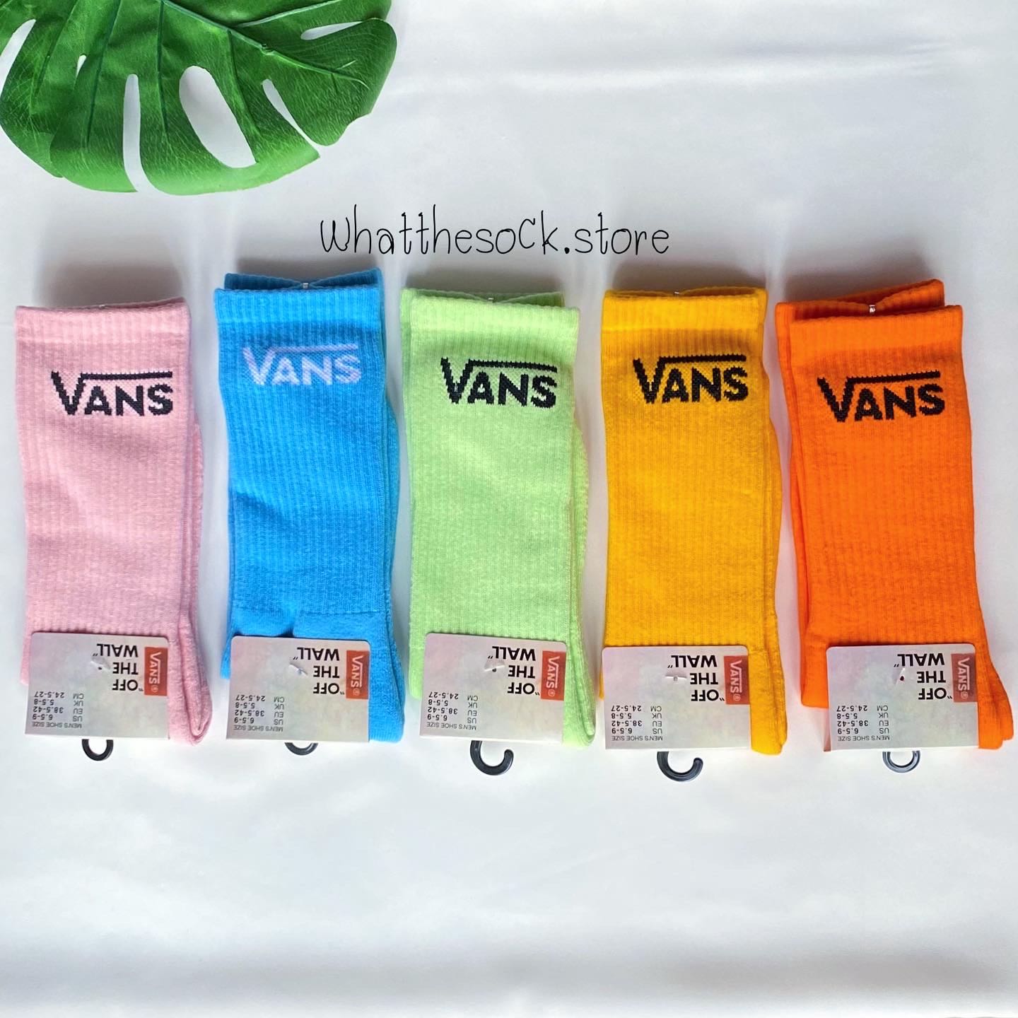 Vans sock ถุงเท้าสตรีท ถุงเท้าข้อยาว พร้อมส่ง‼️