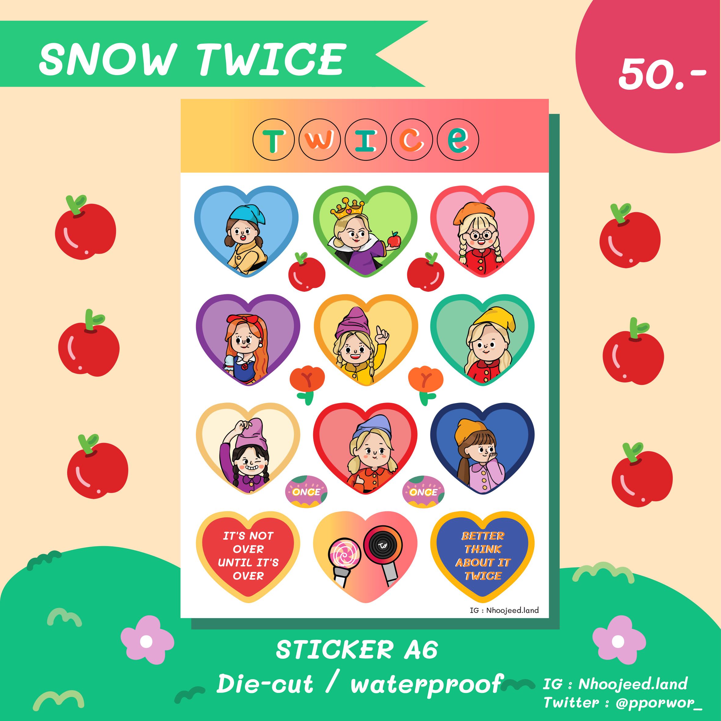 Sticker A6 - Snowtwice