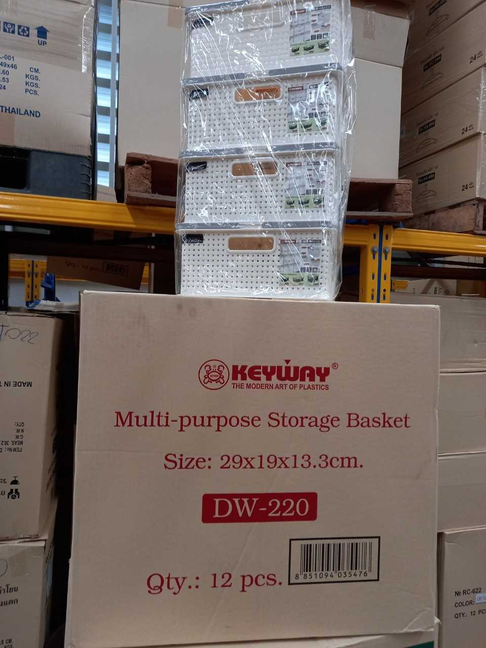 ตะแกรงอเนกประสงค์ DW-220WH  บรรจุ 12 ชิ้น/ลัง