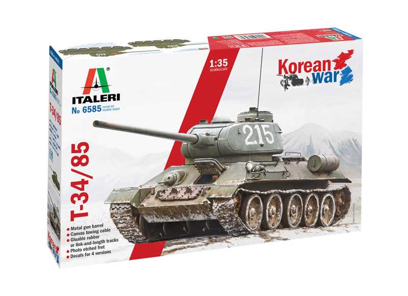 1/35 T-34/85 Korean War