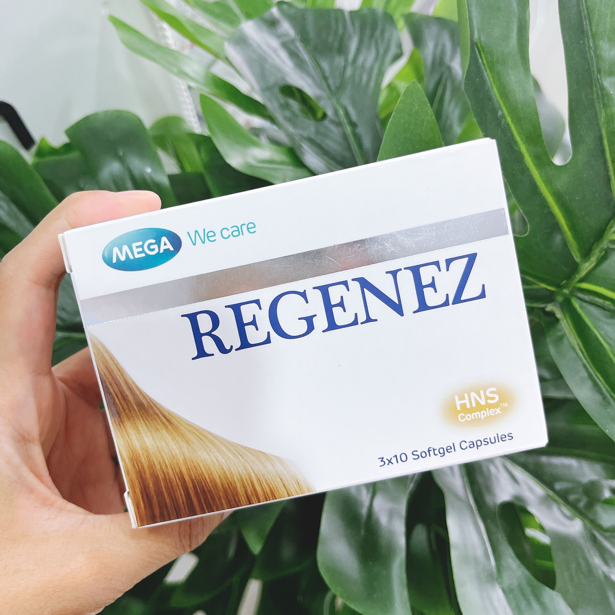 Mega We Care Regenez รีเจอเนส 1 กล่องบรรจุ 30 เม็ด 