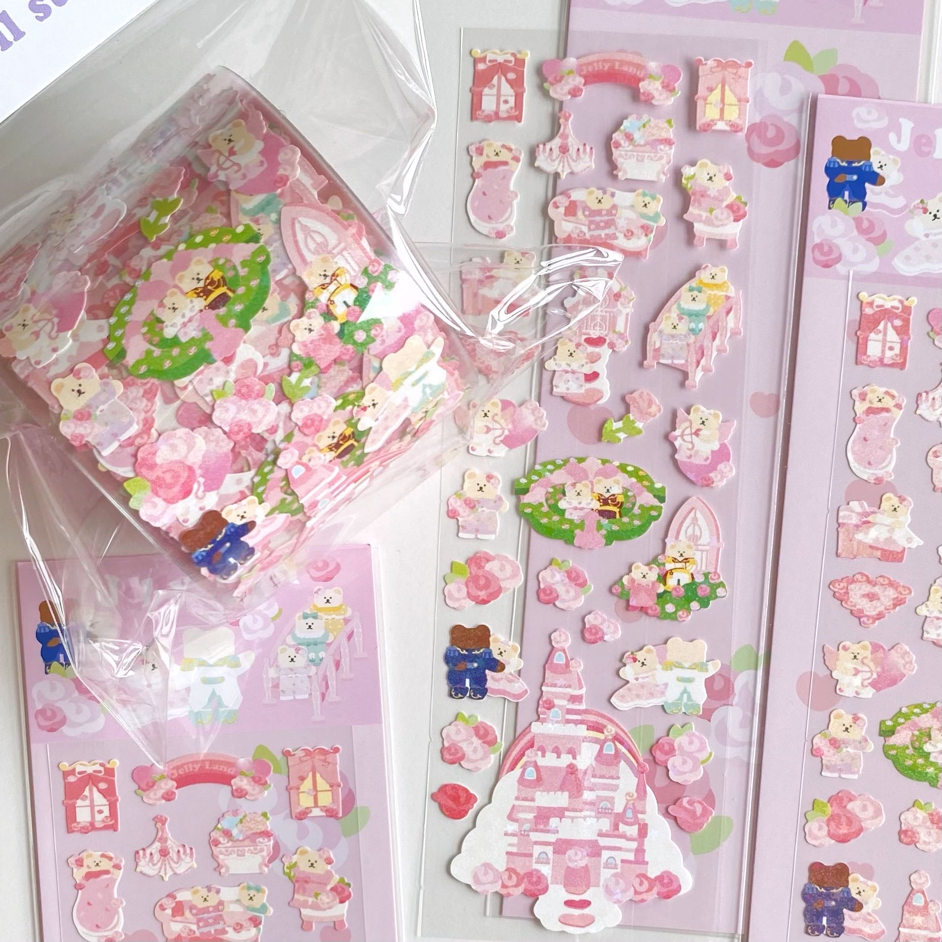 Jellyland sticker roll