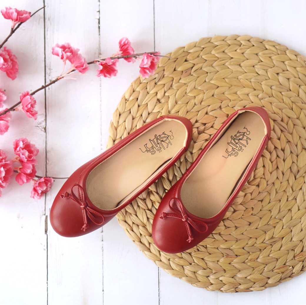 30% OFF/ Paris - Crimson Red
