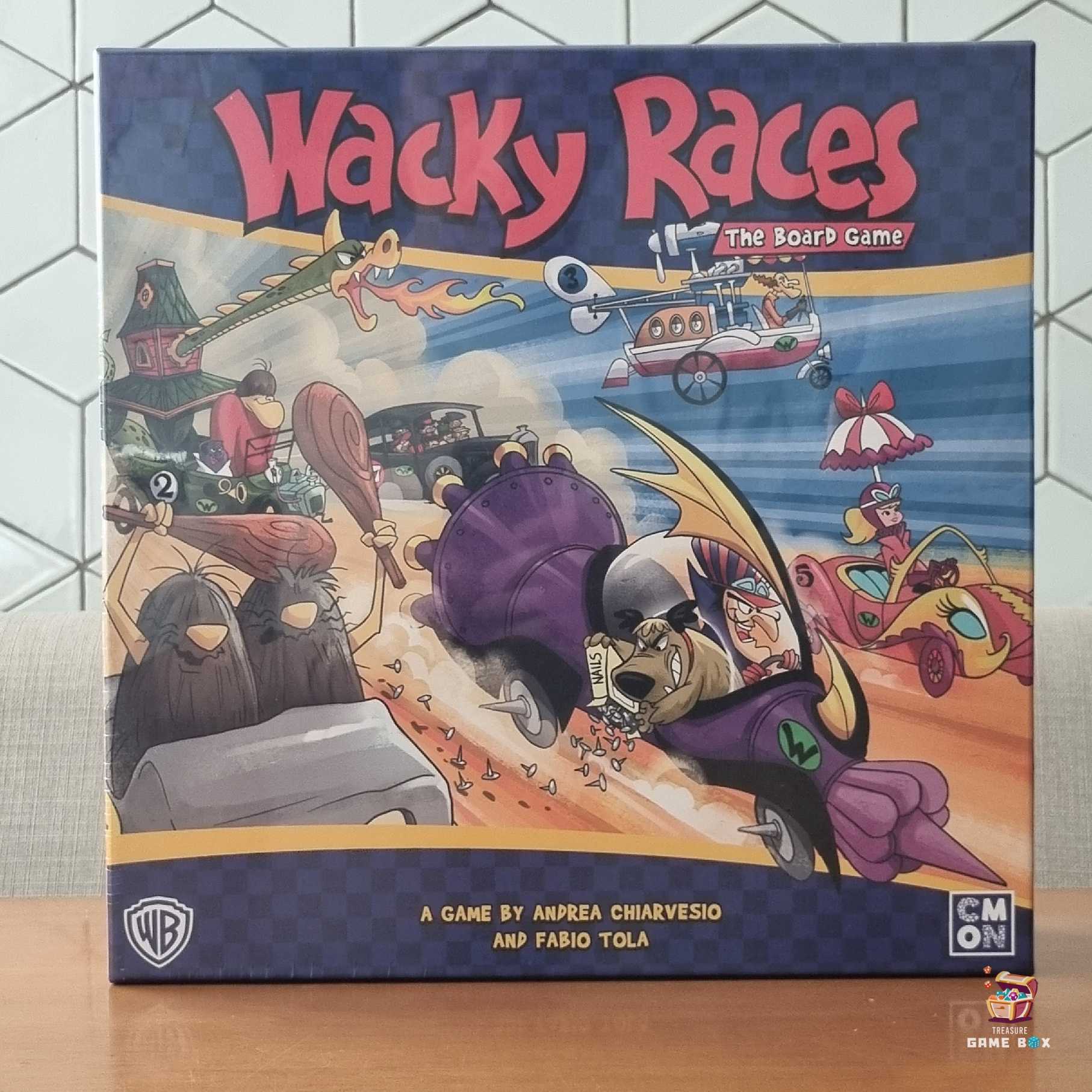 Wacky Races the board game (ENG) [Board Game แท้]