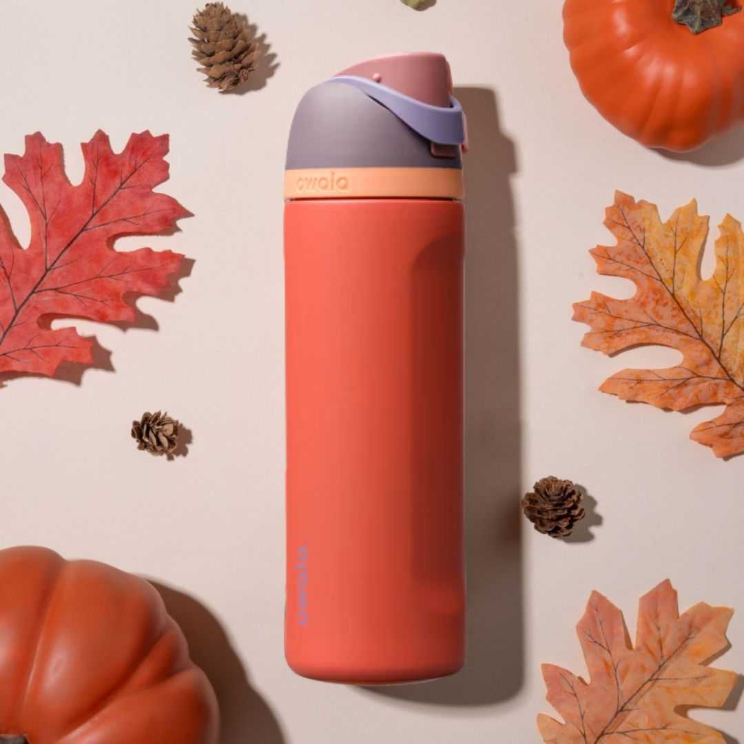 Owala FreeSip® Water Bottle 24 oz. - Terracotta Sunset จากอเมริกา พร้อมส่ง