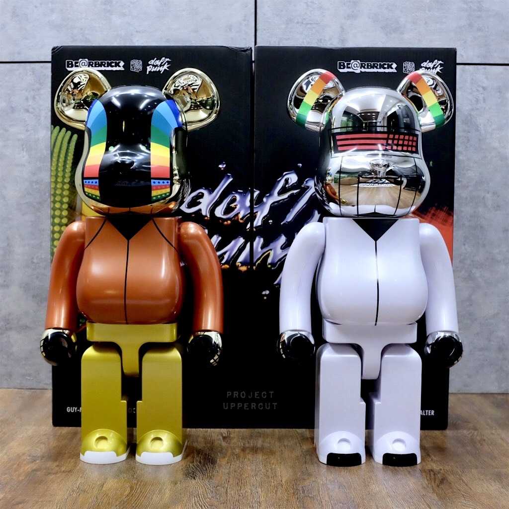 BE@RBRICK 1000% DAFT PUNK - Discovery (Set of 2) [New]
