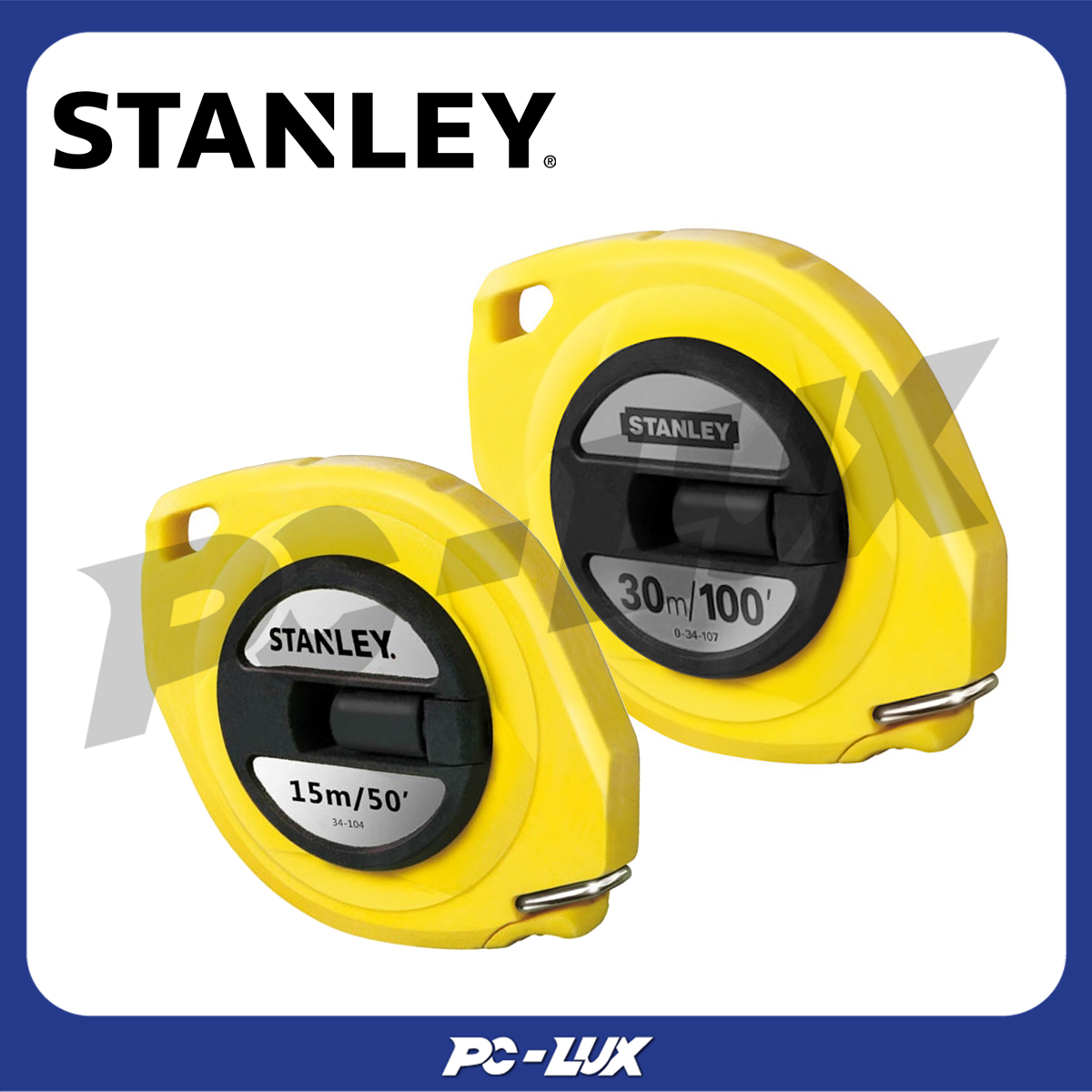STANLEY เทปวัดสายโลหะ LONGTAPE ขนาด15-30 เมตร