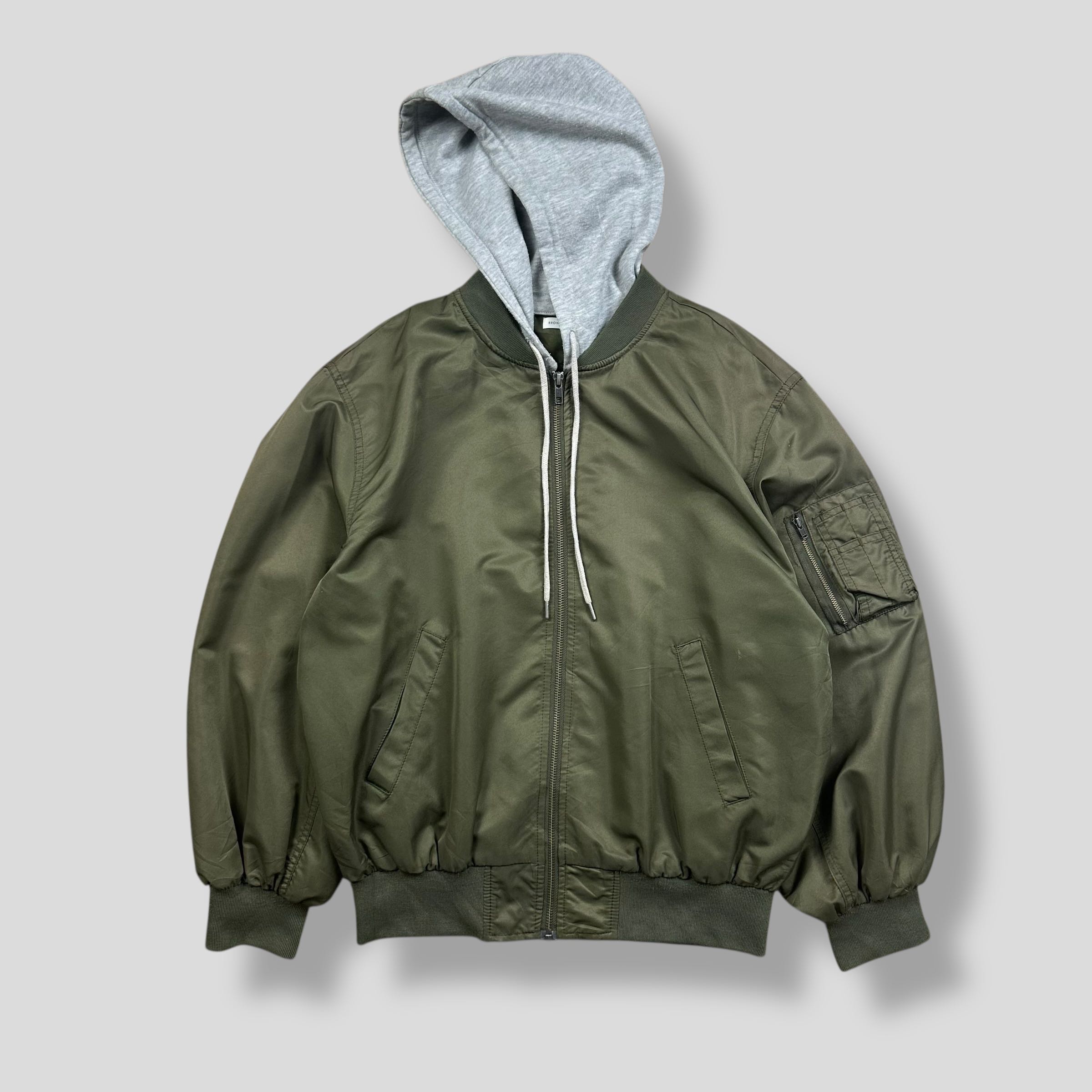 BROWNY STANDARD HOODIE BOMBER JACKET 
