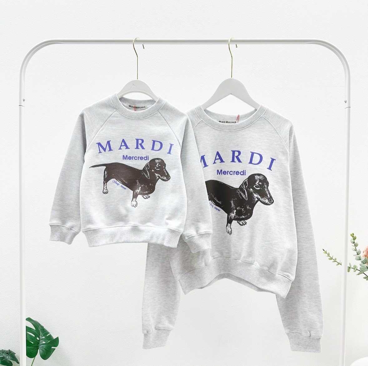พร้อมส่ง Mardi DDanji Sweatshirt ( Heather/Purple )