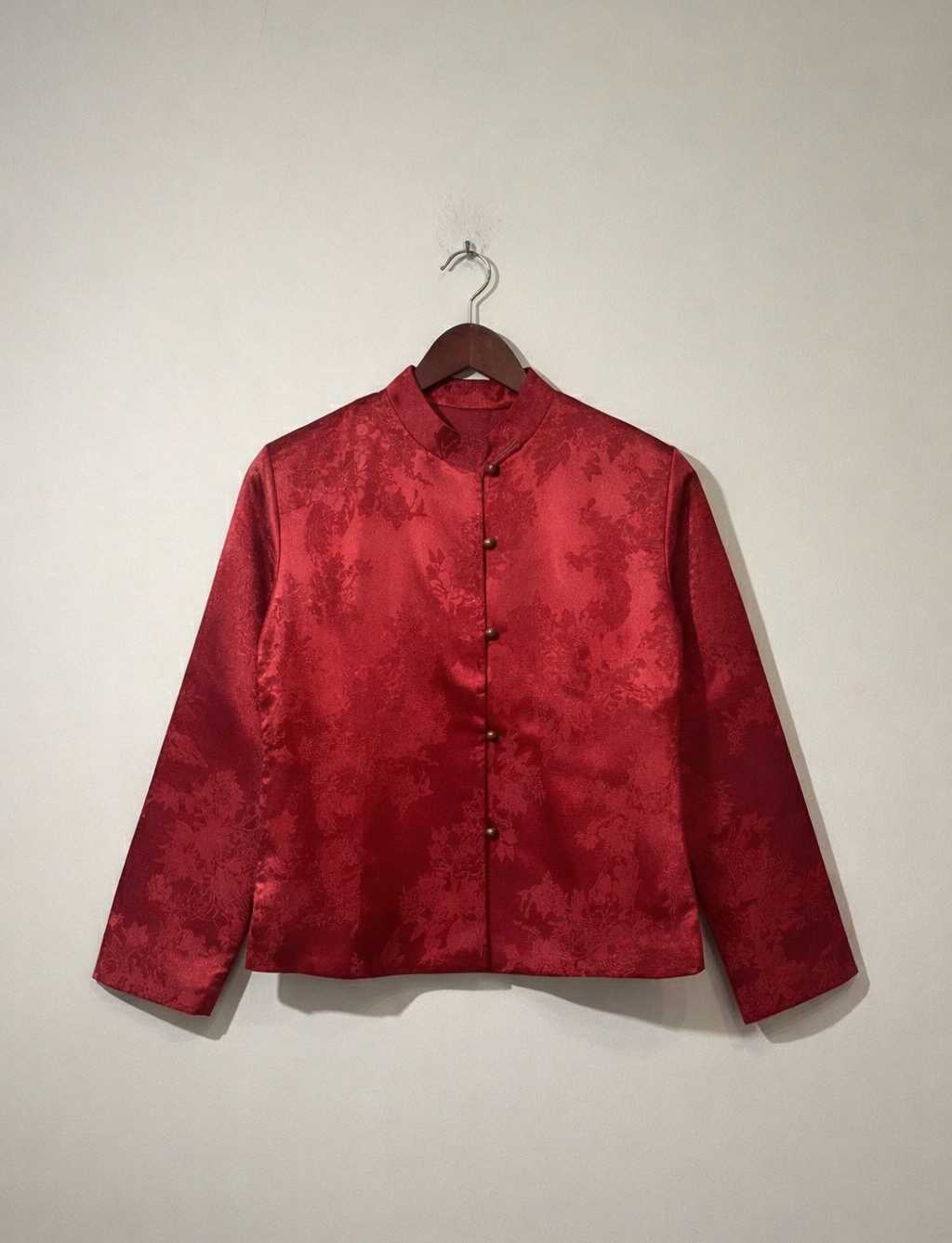 พร้อมส่ง #ASAYA5767 – Crimson Heritage Jacket ❤️✨Size L