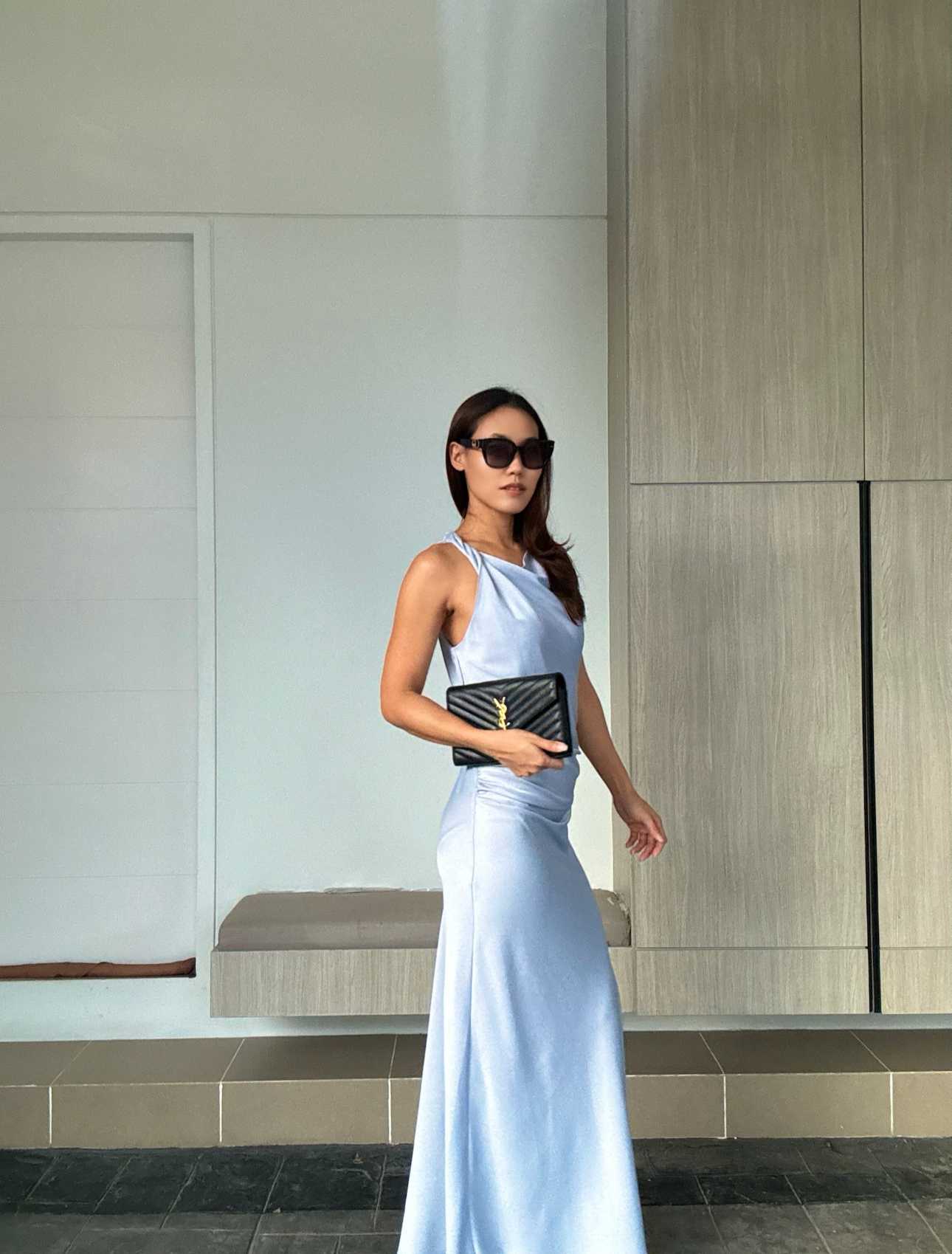 Starfall Dress - Ivory / Black / Blue / Baby Blue / Olive