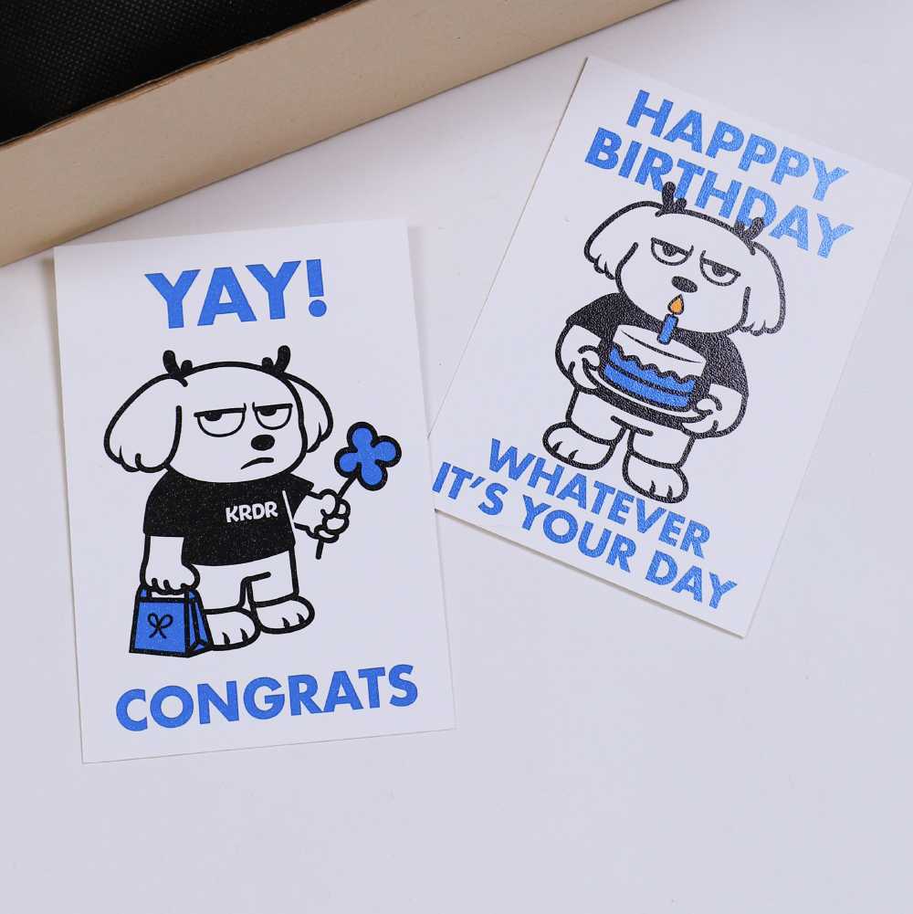 การ์ดอวยพร Kolder Card by Korideer แจ้งเขียนคำอวยพรได้ฟรี