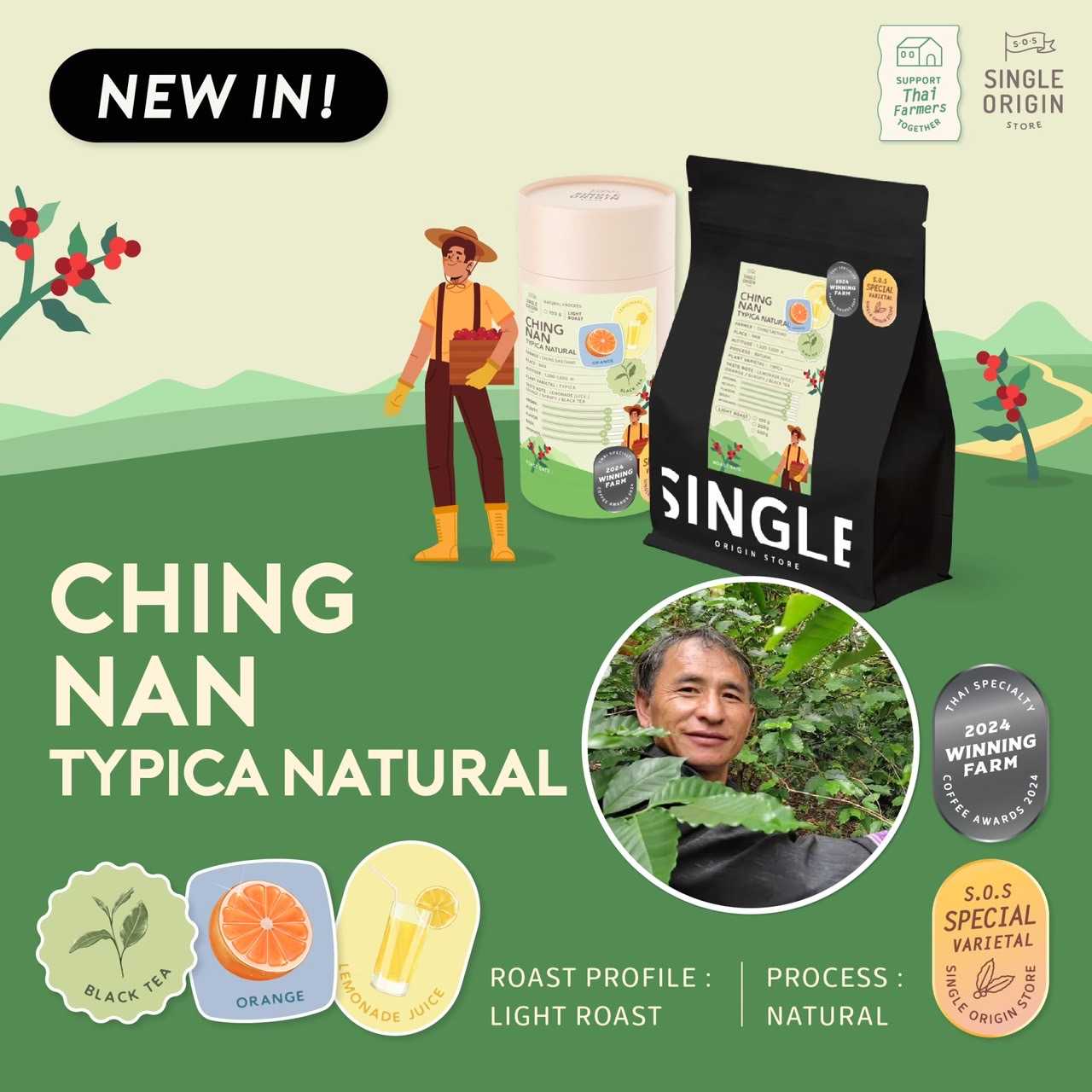 Ching Typica - Natural Process (Specialty Coffee)