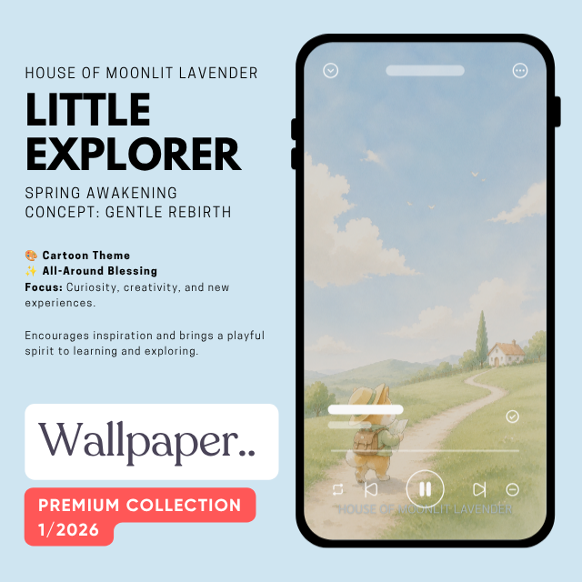 วอลเปเปอร์พรีเมี่ยมคอลเลกชั่น 1/2026 | LITTLE EXPLORER
