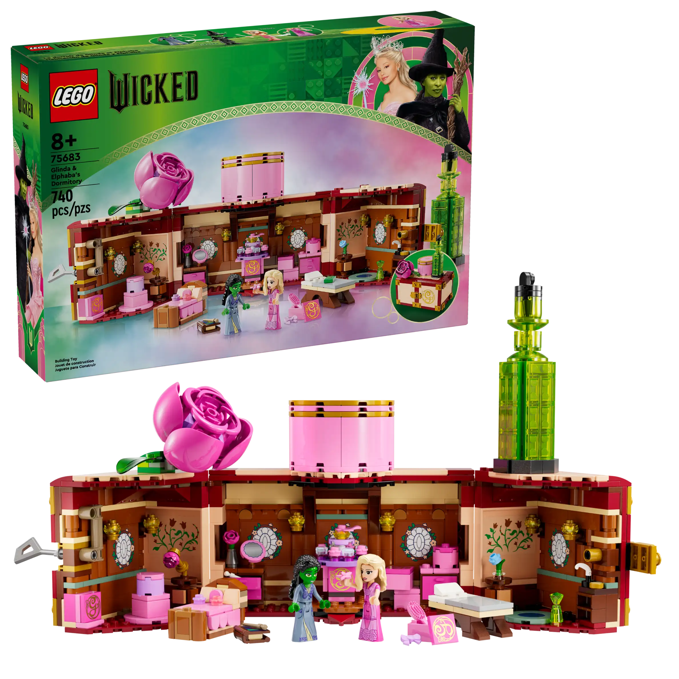 LEGO 75683 Glinda & Elphaba's Dormitory (สินค้าซื้อแล้วไม่รับเปลี่ยนคืน)