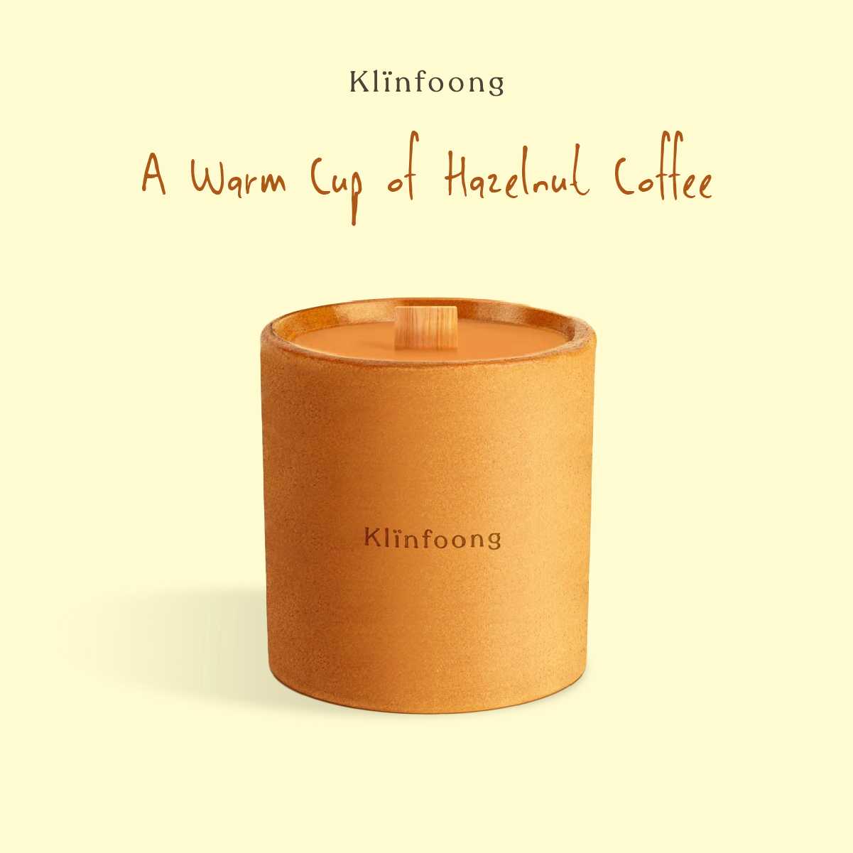 A Warm Cup Of Hazelnut Coffee Candle (225G)