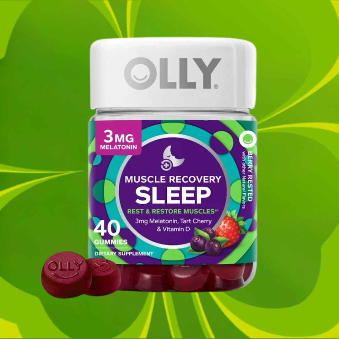 Olly Muscle Recovery Sleep ขนาด 40 เม็ด จากอเมริกา พร้อมส่ง