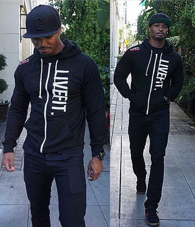 ฮู้ดแขนยาว LVFT #2 / ผ้าคอตตอนผสมโพลีฯ ใส่คลุมออกกำลังกาย หรือใส่อากาศเย็นได้ ผ้านิ่มใส่สบาย