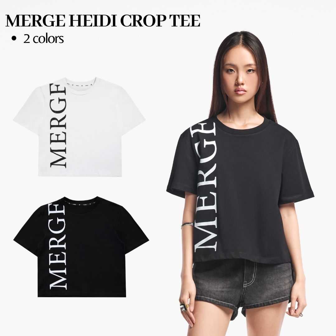Merge Official - Merge Heidi Crop Tee (พร้อมส่ง)(เปิดขาย 15 Jul 20.00)