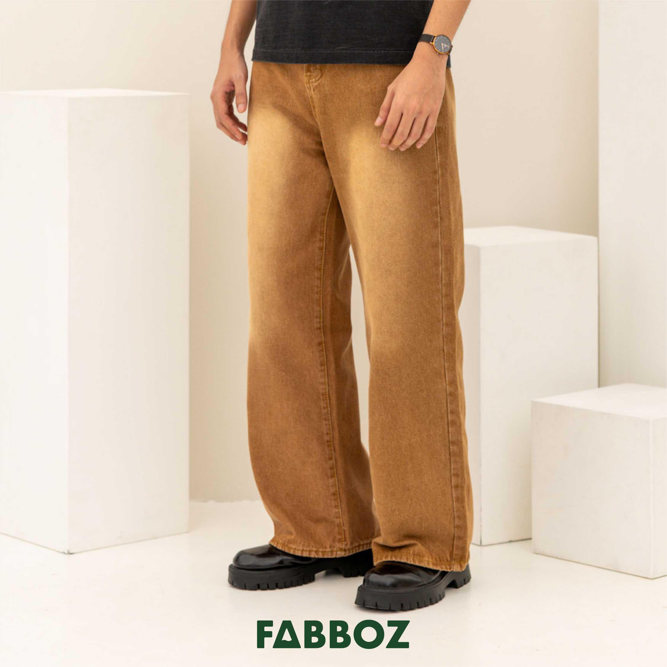 Fabboz Caramel wash baggy