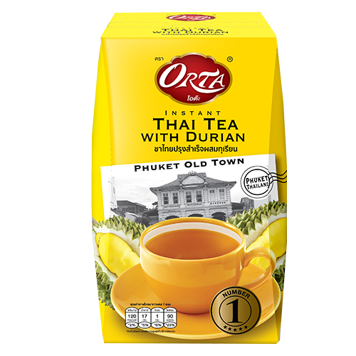 ชาไทยปรุงสำเร็จผสมทุเรียน l 240g (พรทิพย์ภูเก็ต) อาหารยอดฮิต