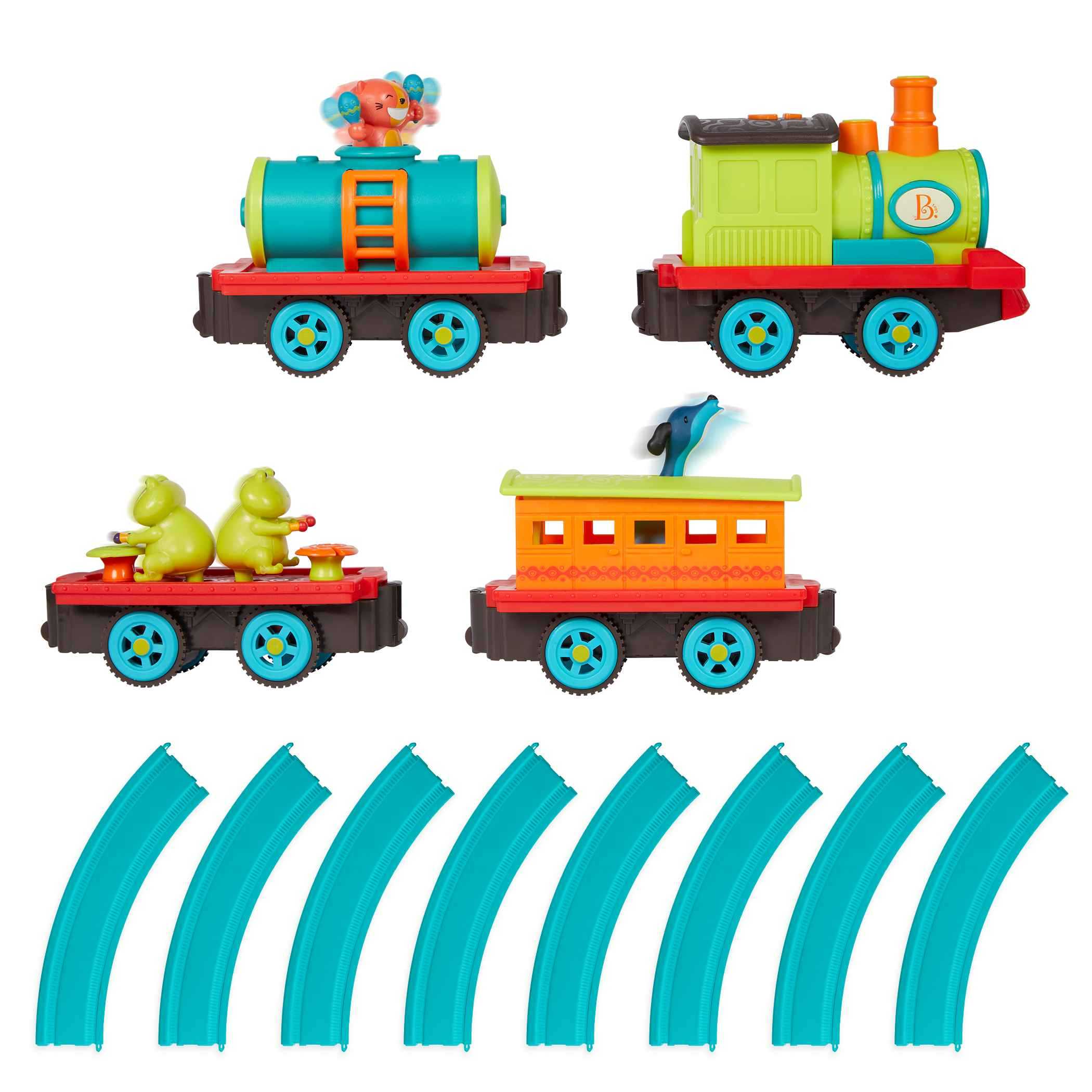 B. Musical Train Set, The Critter Express เซ็ตรถไฟของเล่น