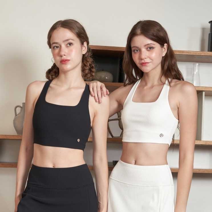 ERICA CROP TOP เสื้อครอปคอเหลี่ยม สปอร์ตบรา