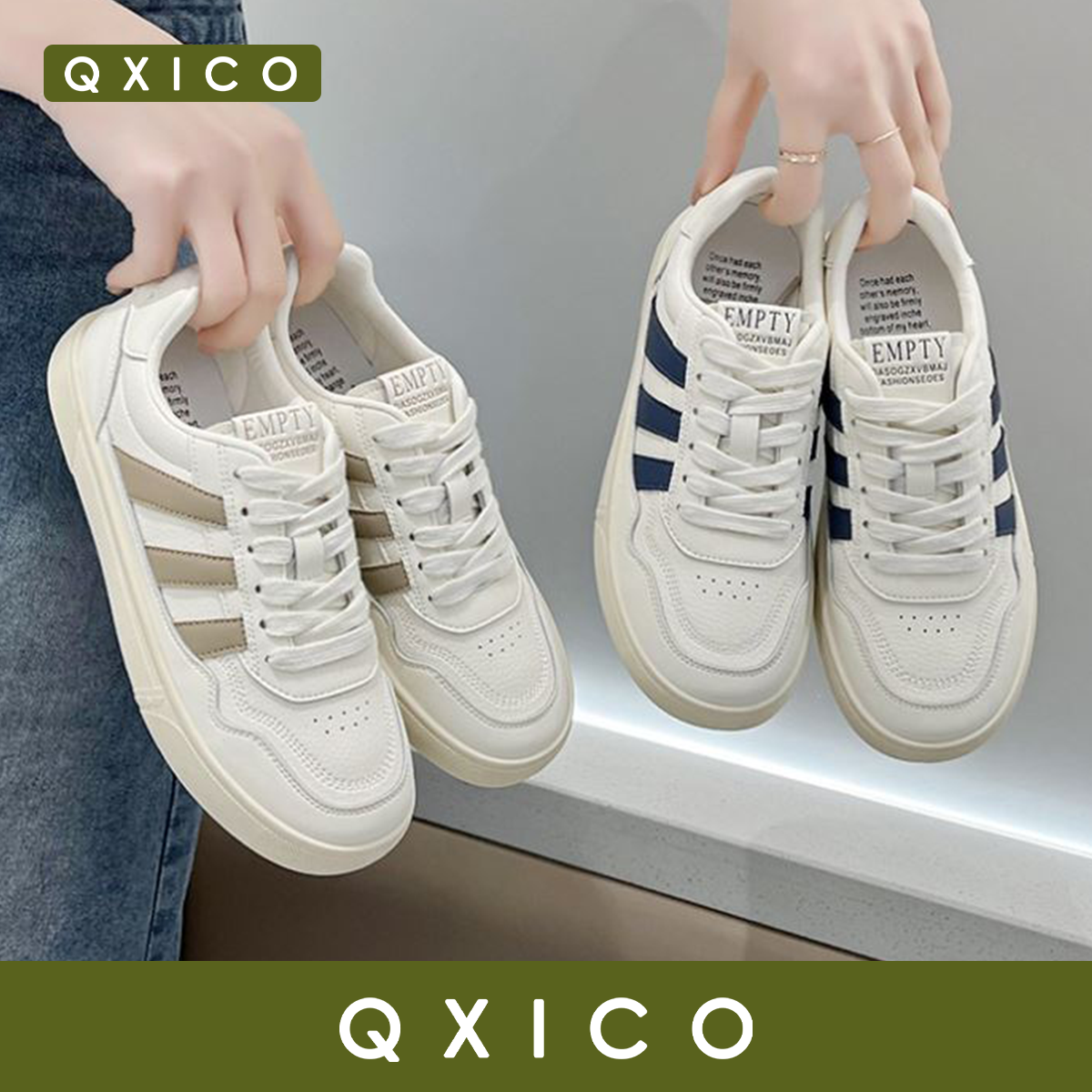 Qxico รุ่น QZ152 รองเท้าผ้าใบ งานหนักแท้ ขายดีม๊ากก!!